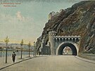 Vyehradský tunel - Podolská strana (1920)