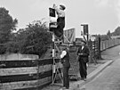 5. srpna 1914 se na silnici poprvé pouil semafor. Byl to vynález Jamese Hodge...