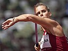 Otpaka Nikola Ogrodníková v kvalifikaci olympijského závodu.