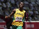 Oblique Seville dotáhl jamajskou sprinterskou tafetu do olympijského finále.