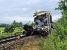 Ve stedu rno se na Domalicku u obce Milave srazily dva vlaky. (4. srpna...