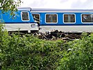 Ve stedu rno se na Domalicku u obce Milave srazily dva vlaky. (4. srpna...