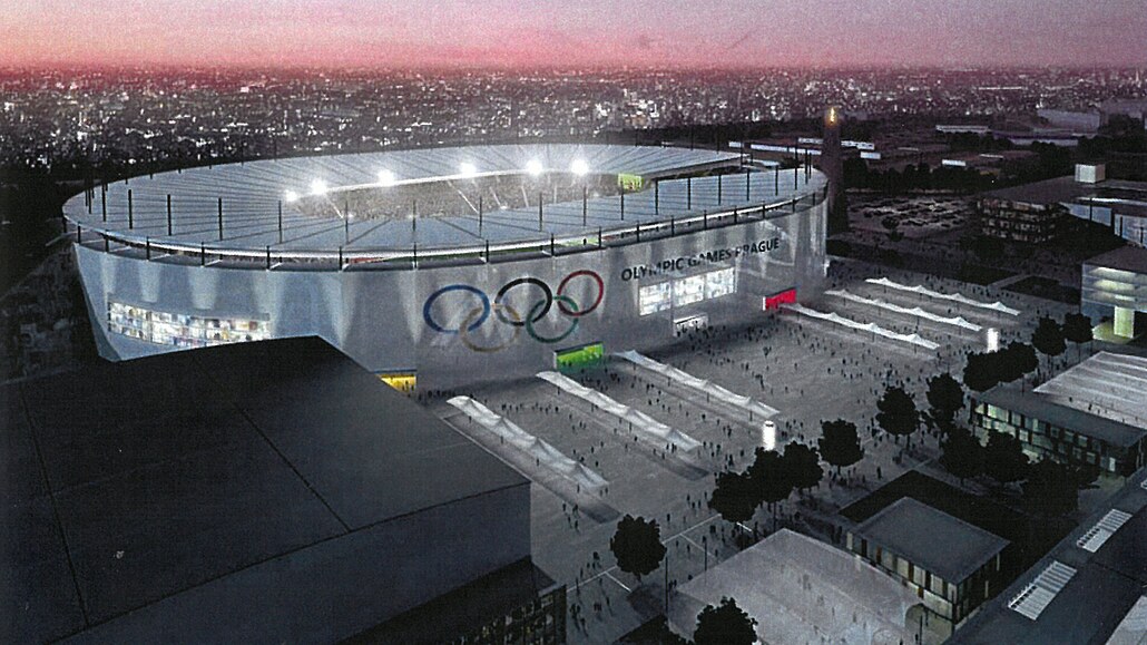 Olympijský stadion ml vyrst na Strahov.