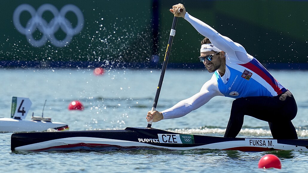 Martin Fuksa b�hem rozjí��ky závodu na 1000 metr� b�hem olympijských her v...