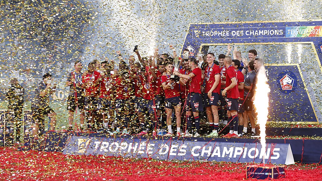 Fotbalisté Lille ukončili letitou nadvládu PSG ve francouzském Superpoháru