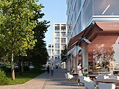 Pod sportovní halou ve Zlín by mla vyrst nová moderní tvr vetn obchod,...