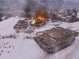 Záběry ze hry World of Tanks