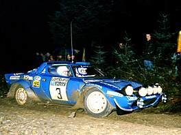 Markku Allan Aln  Lancia-Stratos  1981 RAC-Rally