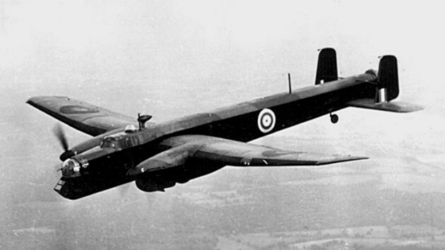 Bombardér RAF Armstrong Whitworth A.W.38 Whitley Mk.V