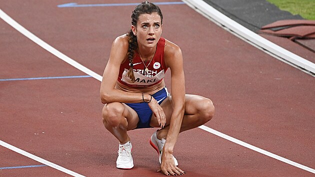 Finálový běh nevyšel mílařce Kristiině Mäki, skončila poslední. (6. srpna 2021)