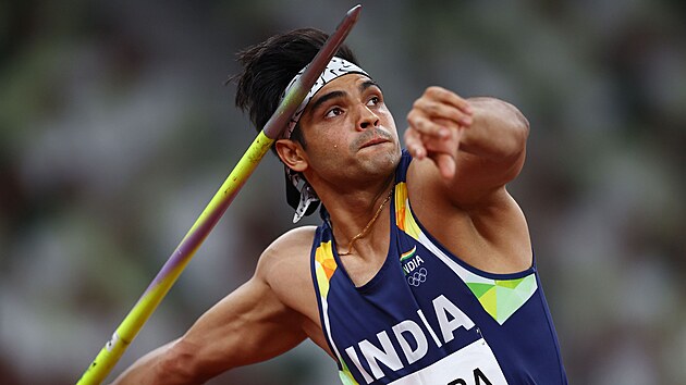 Neeraj Chopra hz v otpaskm finle.