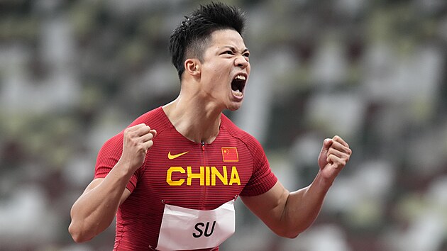 Su Ping-tchien zabhl nov asijsk rekord. (1. srpna 2021)
