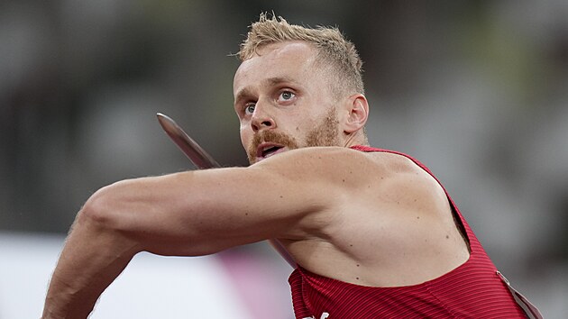 Otpa Jakub Vadlejch v olympijskm finle.