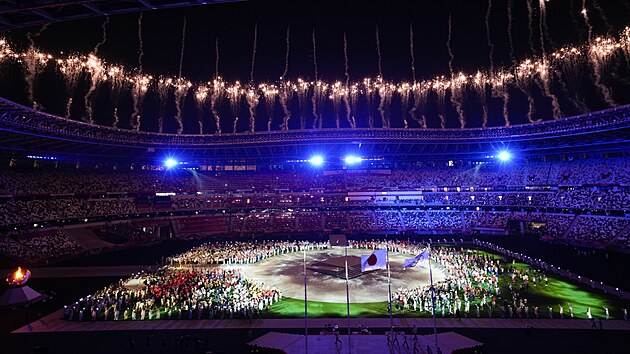 Zvren ceremonil letnch olympijskch her 2020. Nedle 8. srpna 2021,...