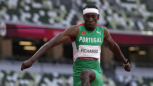 Pedro Pichardo z Portugalska bere olympijsk zlato z trojskoku.