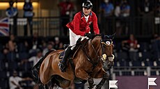 Ale� Opatrný v parkuru dru�stev, �eský tým se do olympijského finále nedostal.