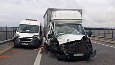 K tragické dopravní nehod� do�lo na silnici I/50 u Kunovic na Uherskohradi��sku.