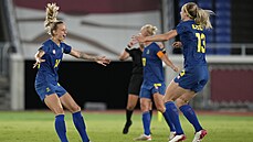 Austrálie - védsko 0:1 (0:0) Branka: 46. Rolfová. K: 90.+6 Carpenterová...