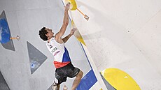Ondra zahájil lezeckou kvalifikaci na LOH v Tokiu 2020. (3. srpna 2021)