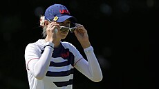 Americká golfistka Nelly Kordová v průběhu olympijského turnaje. (5. srpna 2021)