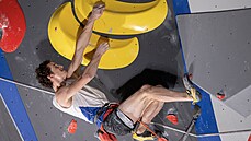 Lezec Adam Ondra m�l na dosah olympijskou medaili, dokonce mohl brát i zlato....