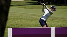 Olympijské soutěži golfistek dál vládne Američanka s českými kořeny Nelly...