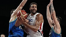 Rudy Gobert nají�dí do slovinského ko�e.