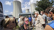 Na místo vybrané pro nový jaderný zdroj se mohli zájemci podívat pi akci Den...