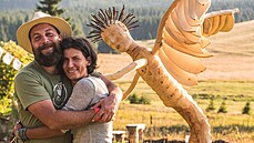 Landartový festival v Kru�ných horách letos oslaví deset let. Tématem je...