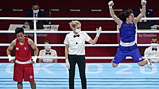 Japonská boxerka Sena Irieová porazila ve finále OH mistryni světa Nesthy...