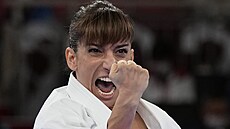Premiérovou zlatou olympijskou medailistkou v karate se stala Španělka Sandra...