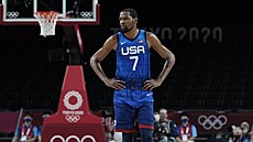 Kevin Durant ze Spojených stát v olympijském tvrtfinále