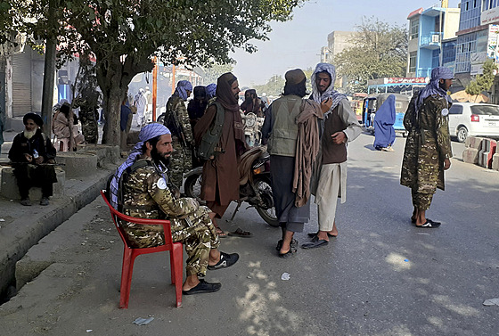Tálibánci dobyli město Kundúz na severu Afghánistánu. (9. srpna 2021)