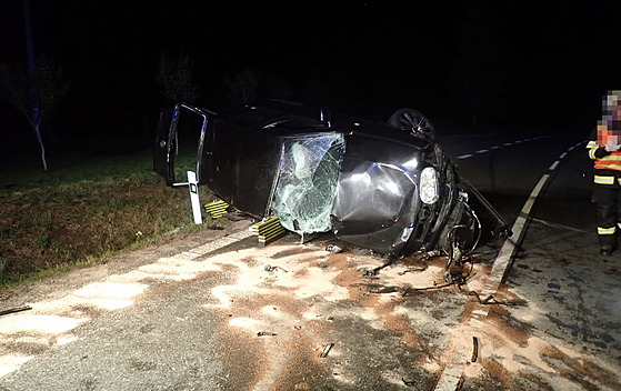 U Brumova-Bylnice se srazila dv osobní auta. Následky nehody byly tragické.