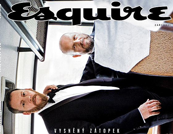 Speciální filmová obálka zářijového vydání časopisu Esquire
