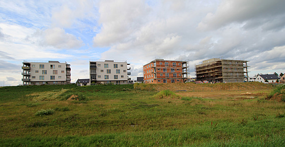 Na árském sídliti Klafar, kde aktuáln vyrstají nové bytové domy, má vzniknout také mstský park.