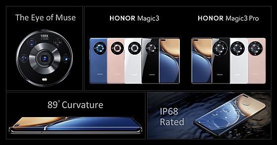 Srie smartphon Honor Magic3