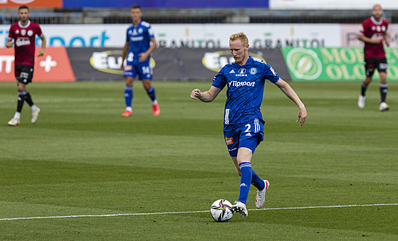 Václav Jemelka v dresu Olomouce.