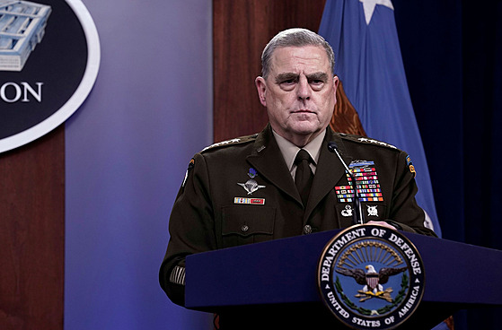 Americký generál Mark Milley (18. srpna 2021)