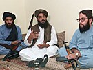 Vysoce postavený len Tálibánu Vahídulláh Háimí v rozhovoru s agenturou...