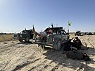 Afghántí vojáci odpoívají nedaleko msta Kandahár jihozápadn od Kábulu. (13....