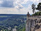 Výhled z pevnosti Königstein