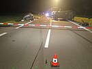 Tragická nehoda uzavela silnici u Brumova-Bylnice.
