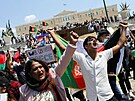 Afghánistánu vyjadují podporu lidé po celém svt. Demonstrace probíhají...