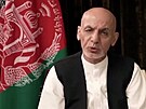 Chci zpátky dom, ádné peníze jsem nevzal, ozval se afghánský exprezident