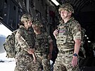 Brittí vojáci nasazení do evakuaní operace v Kábulu (15. srpna 2021)