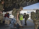 Brittí vojáci nasazení do evakuaní operace v Kábulu (15. srpna 2021)