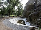 V olomouck�ch Bezru�ov�ch sadech m�sto po letech obnovuje um�l� vodop�d, kter�...