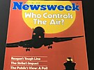 asopis Newsweek s texty o stávce PATCO v lét 1981.