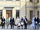 védská princezna Sofia, princ Carl Philip s dtmi na ktu syna Juliana a jeho...